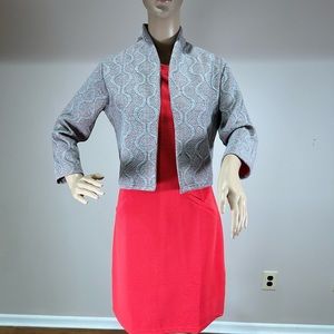 AND woven jacket in size 10.